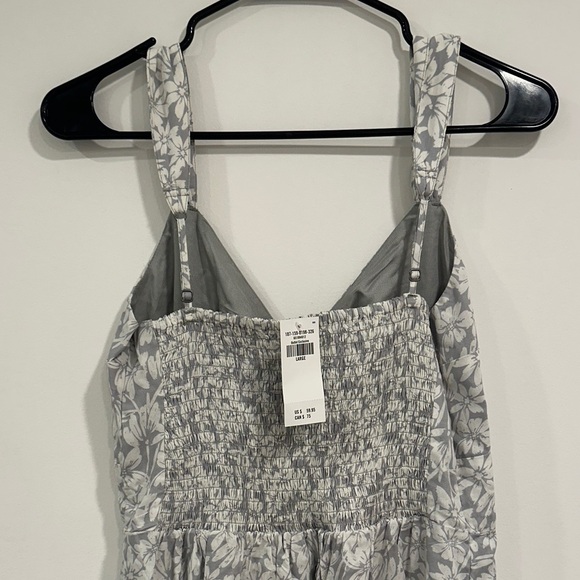 Abercrombie & Fitch Gray Floral Dress - Picture 5 of 6
